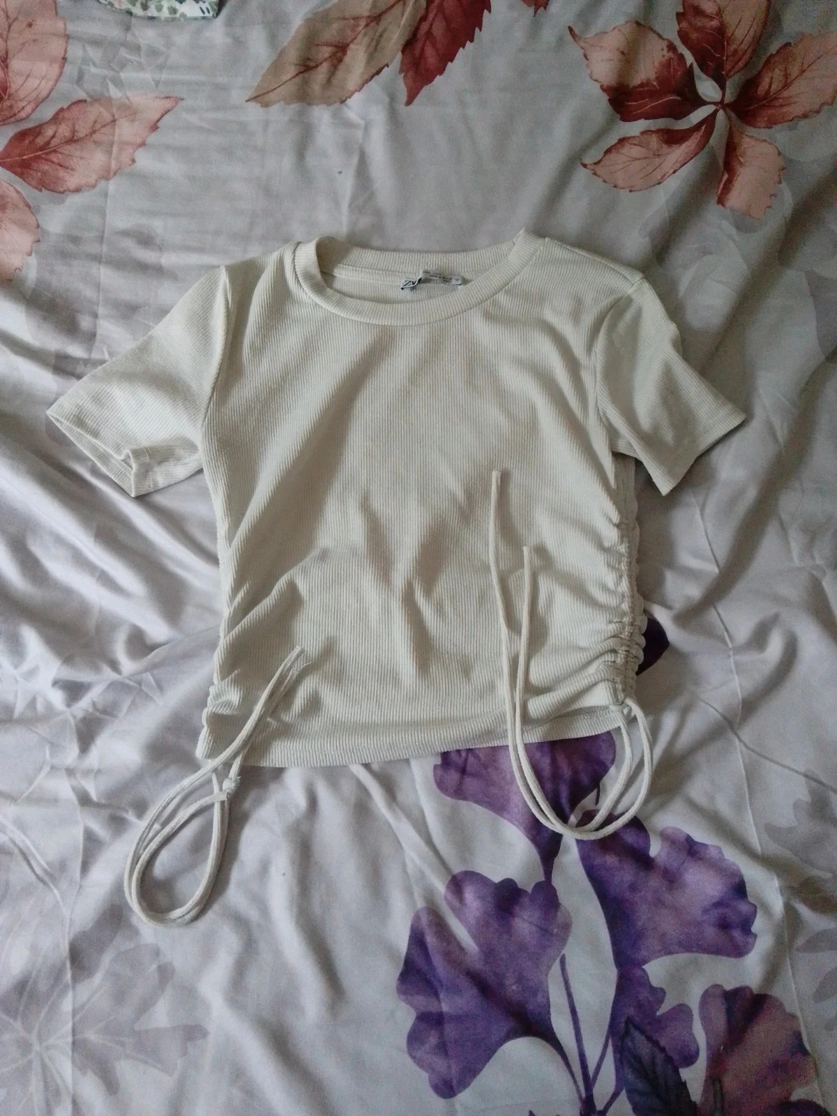 Top blanc Zara 36